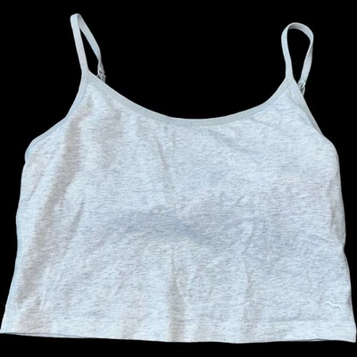 Bralette recortado Victoria’s Secret ROSA gris jaspeado claro talla pequeña nuevo sin etiquetas Foto 1 de 4