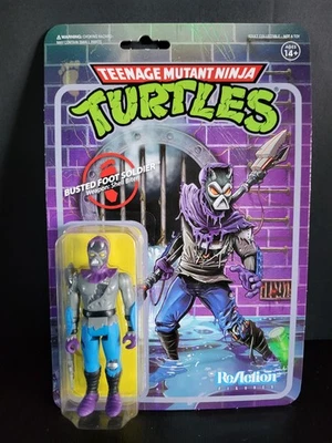 Busted Foot Soldier 2021 TMNT 3,75" SUPER 7 Reaction NUEVO SIN USAR, EN CAJA Foto 1 de 2