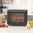 6 Tray Food Dehydrator with Adjustable Temperature, Timer, Freeze Dryer