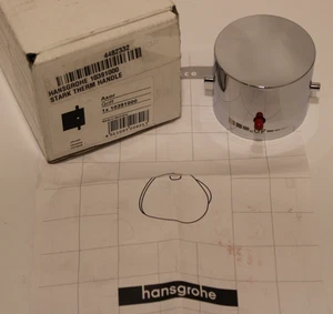 Hansgrohe 10391000 - Axor Griff Stark Thermostat Handle - Chrome - Picture 1 of 5
