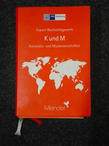 K und M, Konsulats- und Mustervorschriften, Mendel Verlag, 45. Auflage - Bild 1 von 2