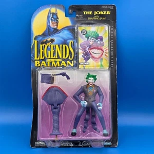 Legends of Batman The Joker Figure w/ Snapping Jaw Collector's Card 1994 Kenner - Picture 1 of 6