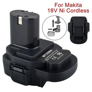 Adapter For Makita 18V Li-ion Battery Convert to 18V Ni Cordless Battery Tools - Picture 1 of 12