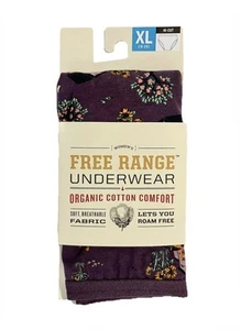Duluth Trading Women's Free Range Underwear Hi-Cut Brief/Fall Orchard XL (18-20) - Picture 1 of 11