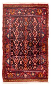 Traditional Vintage Hand-Knotted Carpet 3'7" x 6'0" Wool Area Rug - Picture 1 of 9