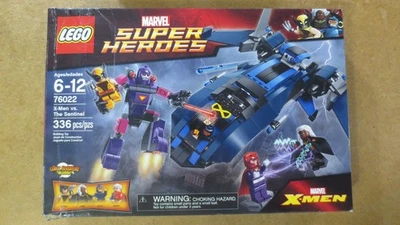 Lego X-Men set 76022 X-Men Vs. The Sentinel 100% Complete w/ Box - USED - Image 1 of 4