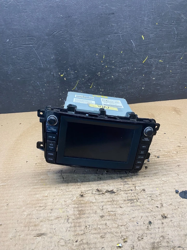 2011 2012 Mazda CX9 CX-9 Radio Stereo CD MP3 Player Screen Display S3195 DG - Image 1 of 4