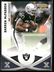 2011 Panini Gridiron Gear #63 Darren McFadden Silver X's - Foto 1 di 2