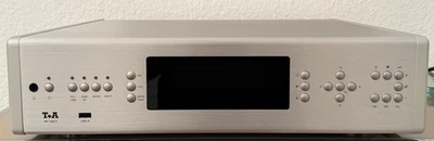 T+A MP 1000 E High End Musicplayer/CD-Player/Streamer  in Alu Silber-Top Zustand - Bild 1 von 4