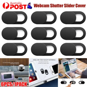 6xWebcam Shutter Slider Privacy Camera Cover Sticker forIpad Phone Laptop Mac PC - Picture 1 of 12