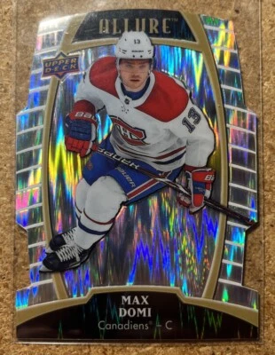 2019-20 Upper Deck Allure Steel Max Domi #15 49/50 Montreal Canadiens - Image 1 of 2
