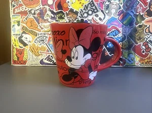 Minnie Mouse Mug Disney Store Exclusive Coffee Cup So Many Bows - Picture 1 of 4