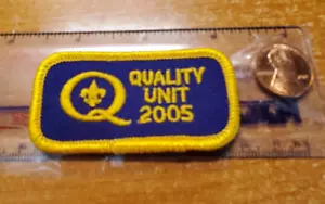 Quality Unit 2005 Embroidered Patch, BSA Boy Scouts Of America Uniform {ww} - Picture 1 of 2