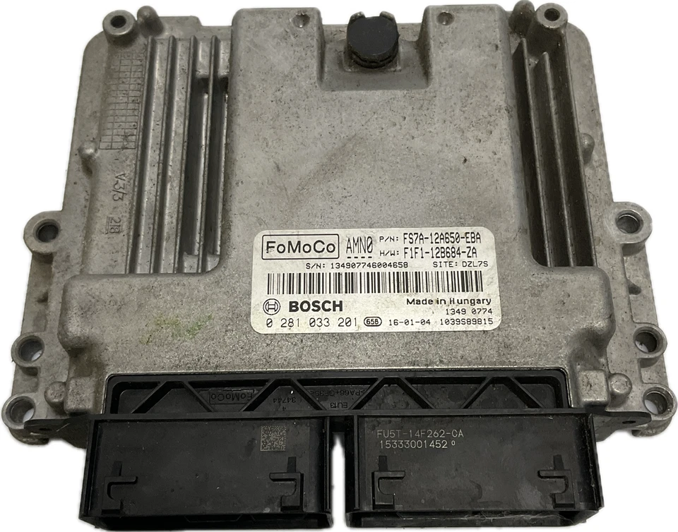 Centralina motore FORD MONDEO IV V codice ricambio 0281033201 FS7A-12A650-EBA - Immagine 1 di 4