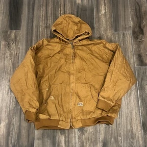Gravel Gear Tan Full Zip Jacket Size 2XL - Picture 1 of 7