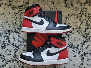 nike aj1 black toe