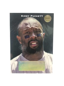 1994 Leaf Kirby Puckett Baseball Leaf Gamers Insert Card 9 of 12 - Picture 1 of 5