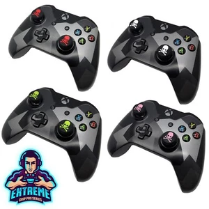 2x Empuñaduras Para Mando Xbox 360 Calavera Tapas FPS Pulgar Stick Cubierta Juego Analógico - Imagen 1 de 6