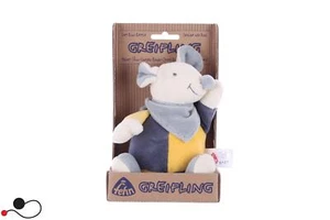 PRIMA INFANZIA FEHN PELUCHE DOUDOU CON SONAGLIO TOPO 16 CM - Foto 1 di 2