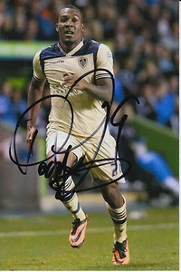 LEEDS UNITED HAND SIGNED DOMINIC POLEON 6X4 PHOTO 1. - Picture 1 of 1