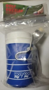 NEW -Golf Guzzler Insulated Beverage Holder for your golf pull cart-blue - Imagen 1 de 7