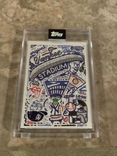 2020 Topps Efdot Iconic Stadium Series New York Yankee Stadium - Print Run: 1486