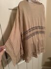 Chicos Beige Boho Cardigan Perfect For Spring And Summer Size Chicos 2 Excellent