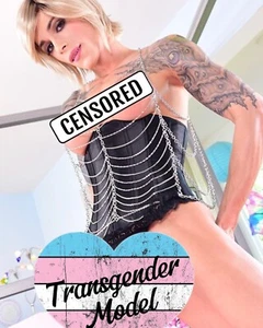 Nina Lawless 8x10 Adult Star Art Print—Sexy, Uncensored, Transgender, Model - Picture 1 of 1