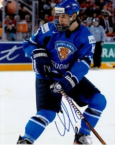 ALEKSANDER BARKOV autographed SIGNED TEAM FINLAND 8X10 photo FLORIDA PANTHERS - Picture 1 of 1