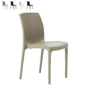 Sedie in Polyrattan Impilabili Boheme Grand Soleil da Esterno in Finto Rattan - Foto 1 di 15