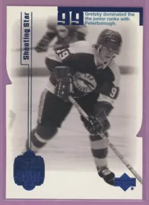 1999-00 UD LEYENDA VIVIENTE AÑO DEL GRANDE AZUL WAYNE GRETZKY #5 1385/1999 - Imagen 1 de 2