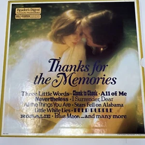 Readers Digest Thanks For The Memories,  8 Vinyl LP Box Set RDA-028/A Excellent  - Picture 1 of 6