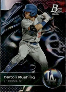 2023 Bowman Platinum #TOP-32 Dalton Rushing Top Prospects Los Angeles Dodgers - Picture 1 of 2