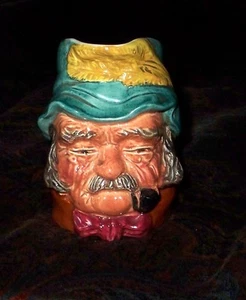 KELSBORO WARE Old Gaffer Character Jug Longton New Art Smoking Pipe Toby - Picture 1 of 7