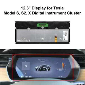 12.3in LCD Module Display Screen for tesla model x model s instrument Cluster - Foto 1 di 11