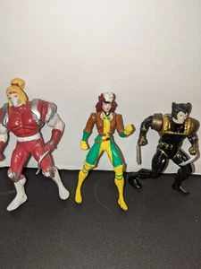 1994 Marvel X-Men Metal Mini Action Figures Wolverine Toy Biz - Picture 1 of 5
