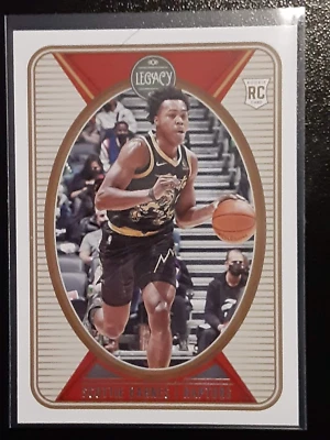 2021-22 Panini Chronicles Base Legacy Rookie RC #192 - Scottie Barnes - Image 1 of 2