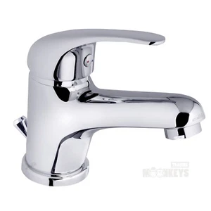 Wasserhahn Bad Waschtischarmatur Mischbatterie Waschbecken Armatur Badezimmer - Bild 1 von 9