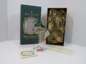 Waterford Holiday Heirlooms "Brindis de Año Nuevo 2000" adorno de copa de champán - Imagen 1 de 9