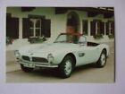 BMW 507 orig 1956-1959 Factory Postcard with German Text