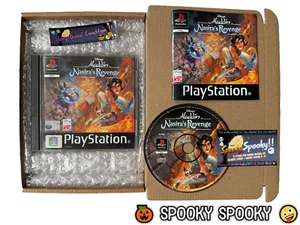 Disney's Aladdin in Nasira's Revenge PS1 - UK PAL VGC - High Quality Packing - Picture 1 of 12