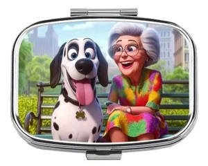 PILL DOSE - SCHMUCK ORGANISER - REISE - GRANNIES EDITION - Picture 1 of 4