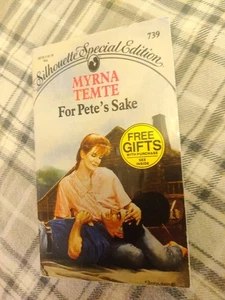 FOR PETE'S SAKE (SILHOUETTE SPECIAL EDITION NO. 739) By Myrna Temte *Excellent* - Imagen 1 de 2