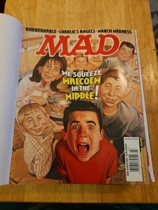 MAD MAGAZINE NO. 403 MARCH 2001 MALCOLM IN THE MIDDLE LIKE NEW PROTECTIVE COVER - Bild 1 von 5