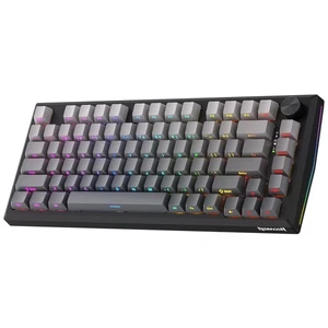 K687 PRO Wireless CNC Gasket Gaming Keyboard, 81 Keys Mechanical Keyboard w/P... - Picture 1 of 9