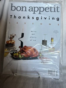 Bon Appetit Magazine November 2017 - Thanksgiving Lessons BRAND NEW - Picture 1 of 2