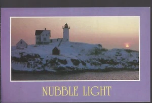 Nubble Light Cape Neddick YORK MAINE ~ Chrome - Picture 1 of 2