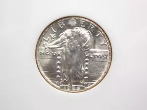 1926 "D" Standing Liberty Quarter 25c NGC MS64 #015 BU Unc Uncirculated ECC&C - Picture 1 of 5