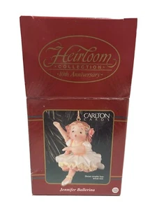 Adorno de Navidad de Carlton Cards American Greetings - Jennifer Ballerina - Imagen 1 de 9