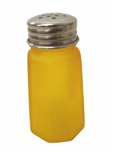 (OY132) SALERO SAL MESA CRISTAL PRISMA MEDIANO AMARILLO - Bild 1 von 1